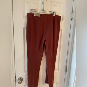 chicos rust ankle pant